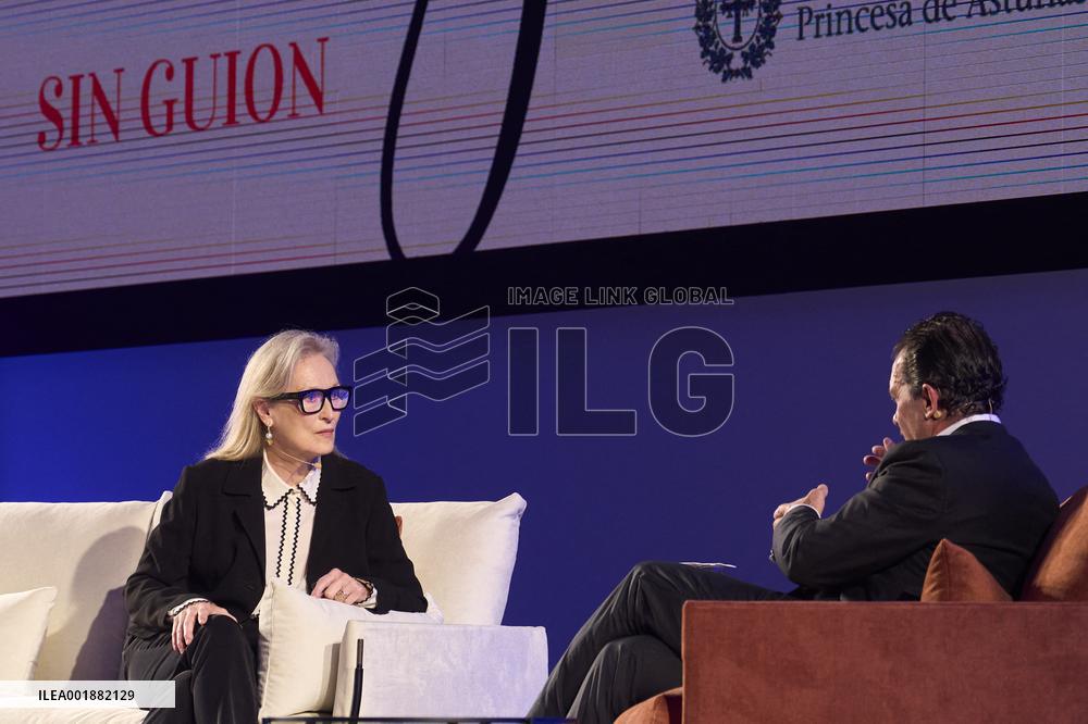 Meryl Streep And Antonio Banderas Q&A - Oviedo