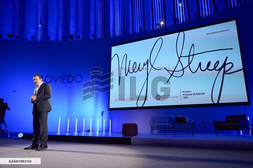 Meryl Streep And Antonio Banderas Q&A - Oviedo