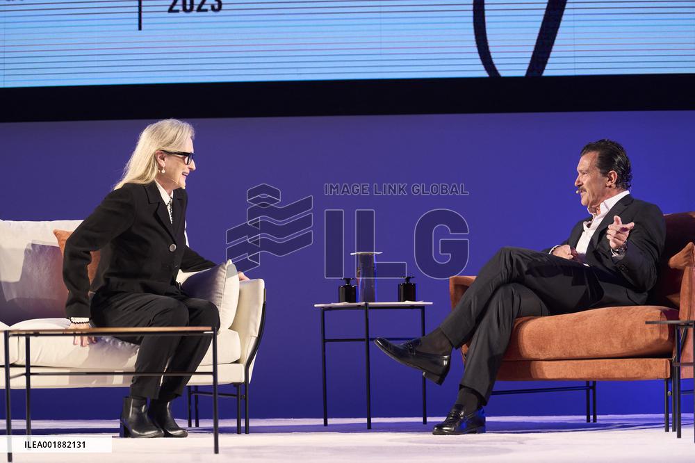 Meryl Streep And Antonio Banderas Q&A - Oviedo