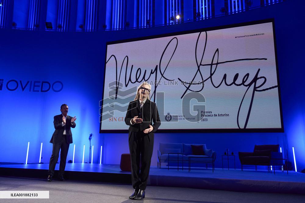 Meryl Streep And Antonio Banderas Q&A - Oviedo