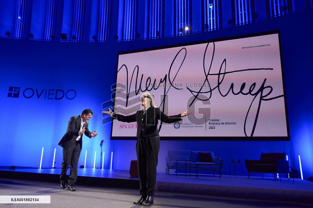 Meryl Streep And Antonio Banderas Q&A - Oviedo