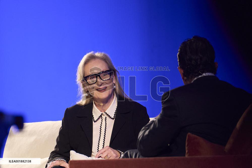 Meryl Streep And Antonio Banderas Q&A - Oviedo