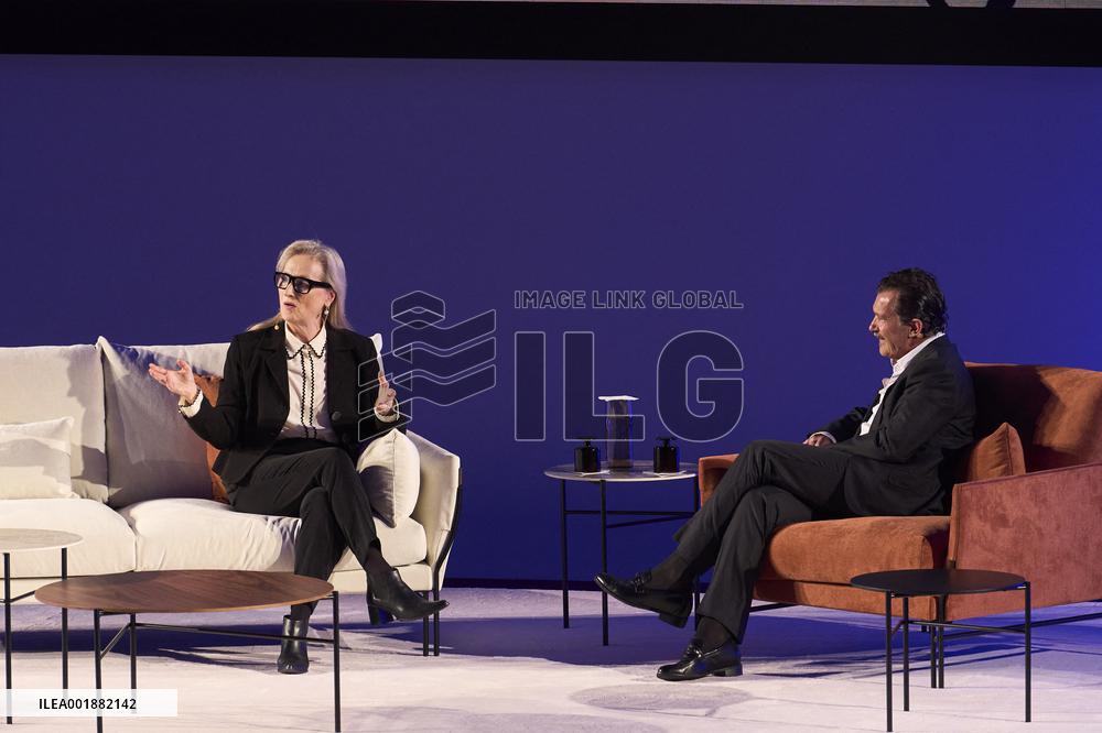 Meryl Streep And Antonio Banderas Q&A - Oviedo