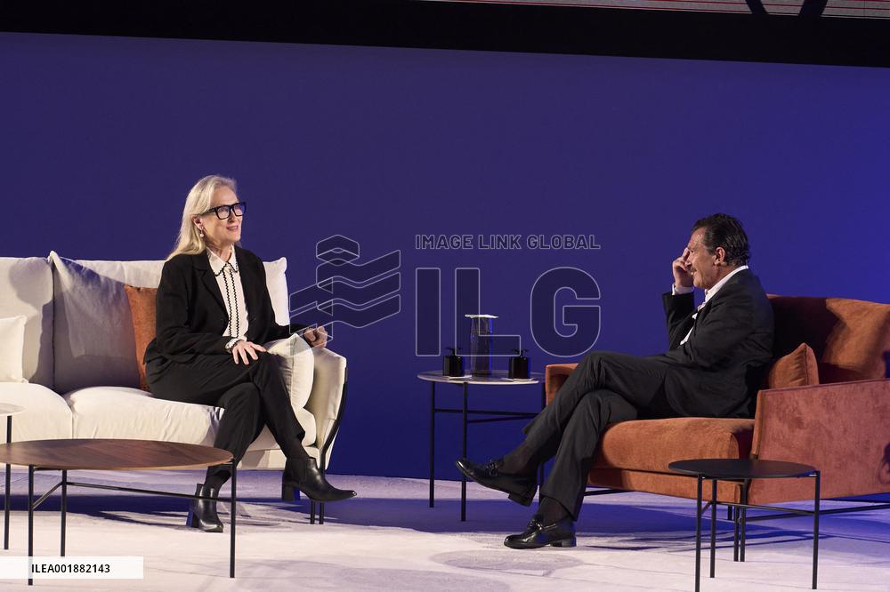 Meryl Streep And Antonio Banderas Q&A - Oviedo