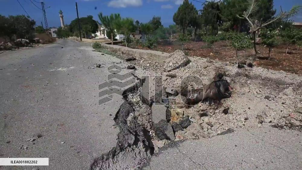 Hezbollah launches rocket attack on Israeli sites
