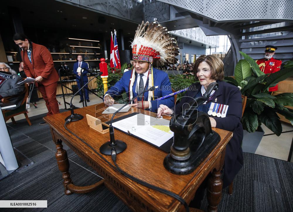 Cabinet Swearing-In Ceremony - Winnipeg