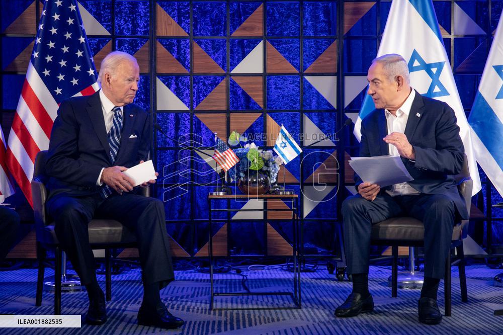 ISRAEL-TEL AVIV-BIDEN-VISIT