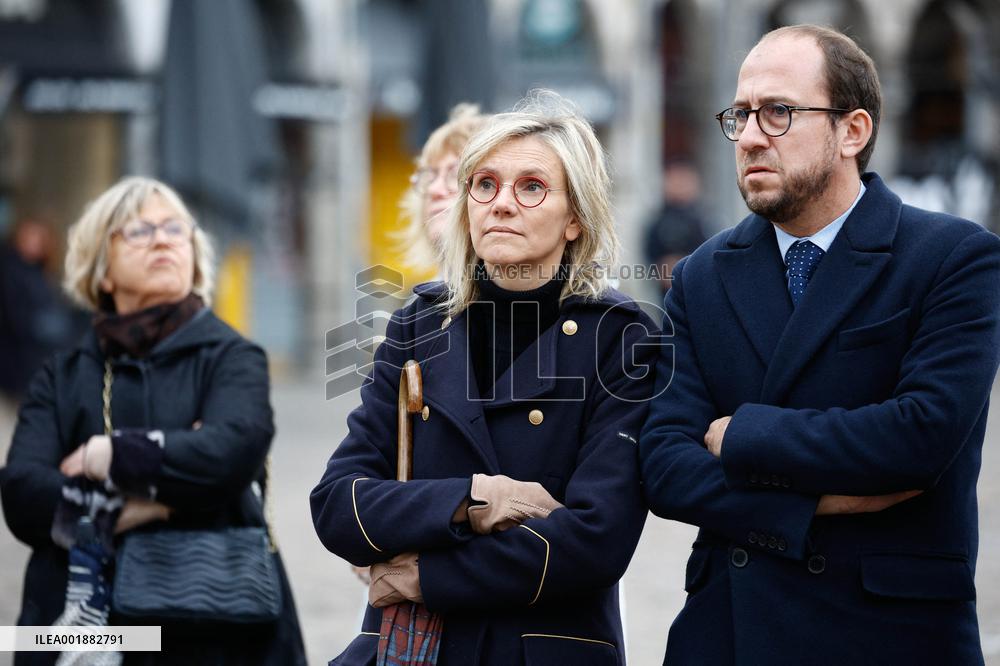Funeral Of Dominique Bernard - Arras