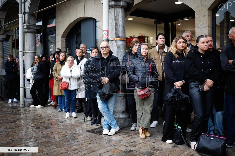 Funeral Of Dominique Bernard - Arras