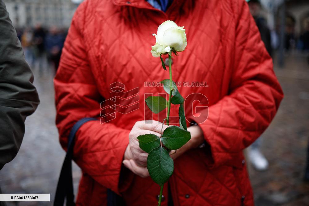 Funeral Of Dominique Bernard - Arras