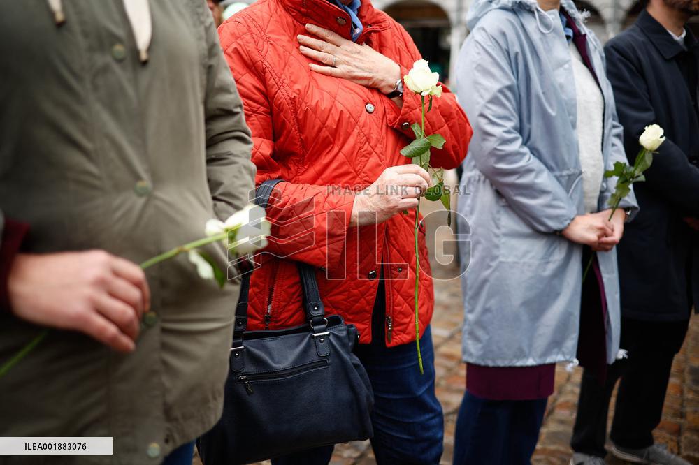 Funeral Of Dominique Bernard - Arras