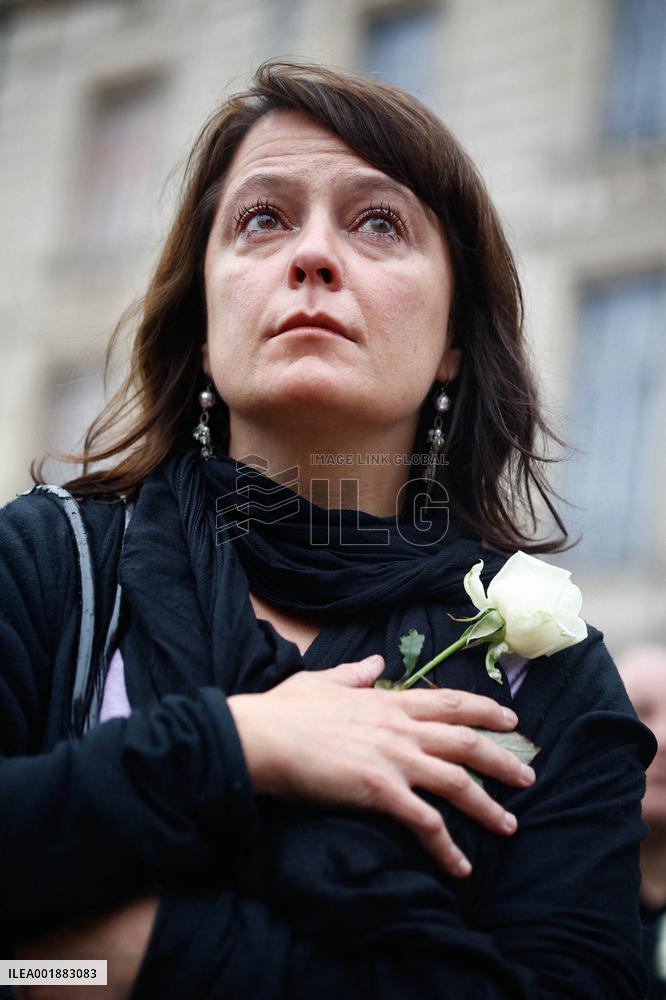Funeral Of Dominique Bernard - Arras