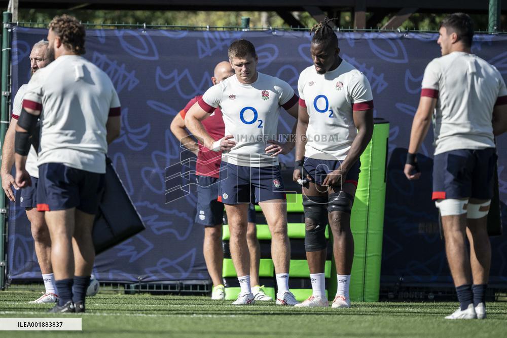 RWC 2023 - England Training Session