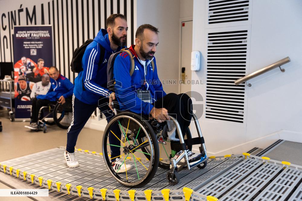 IWRC - Team France at the hotel