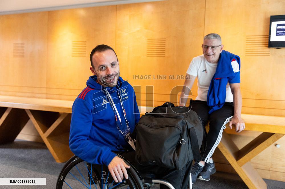 IWRC - Team France at hotel