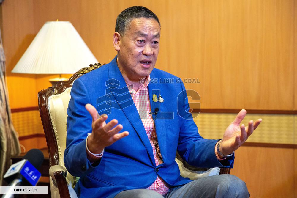 THAILAND-BANGKOK-PM-INTERVIEW