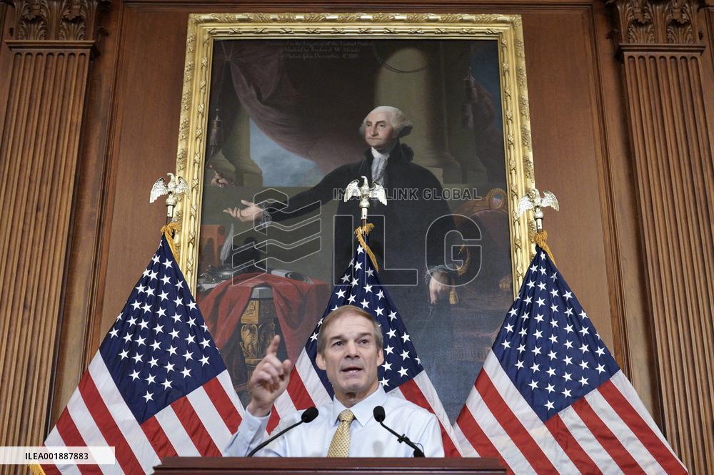 Jim Jordan press conference - Washington