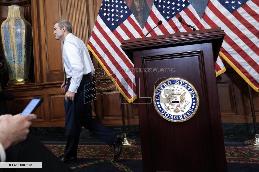Jim Jordan press conference - Washington