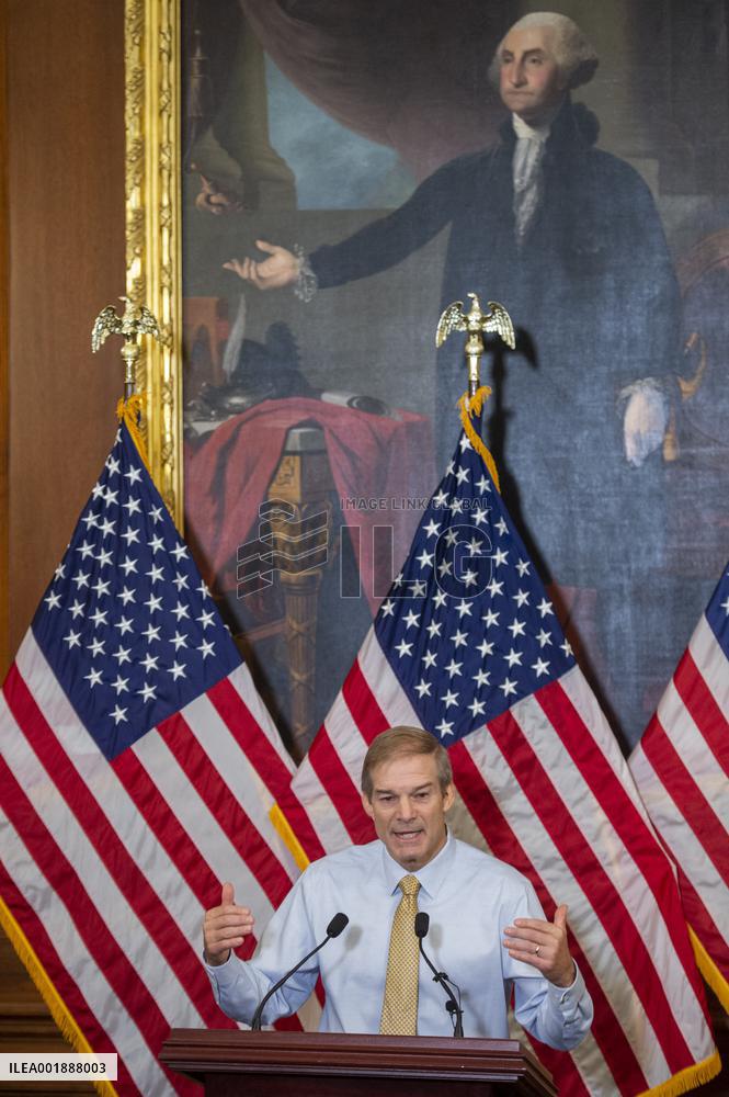 Jim Jordan Press Conference - Washington
