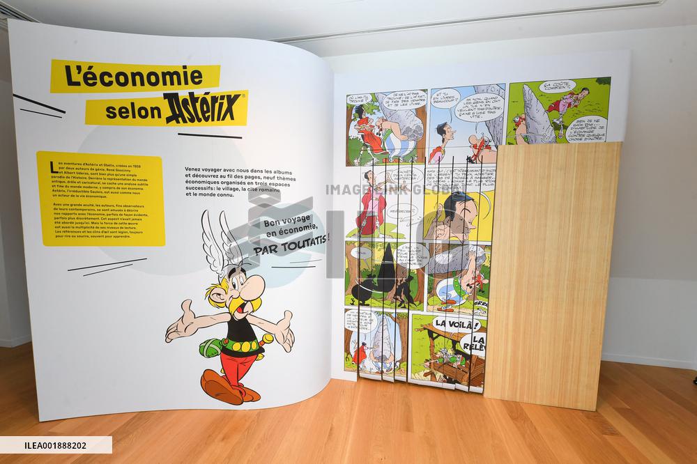 L'Economie Selon Asterix Exhibition - Paris