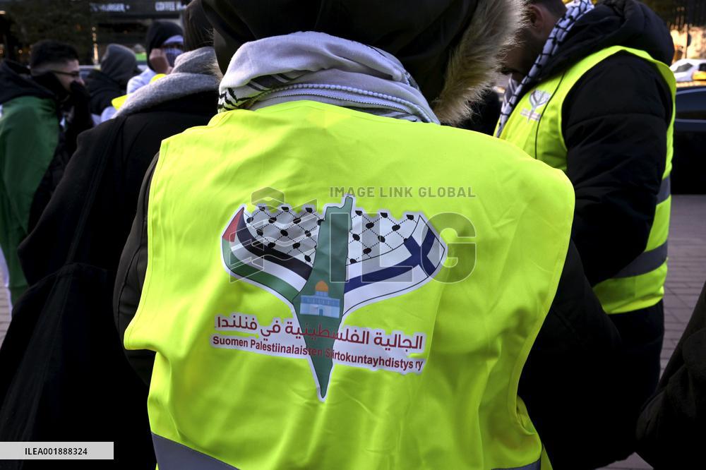 ISRAEL - PALESTINIAN - CONFLICT - PROTEST