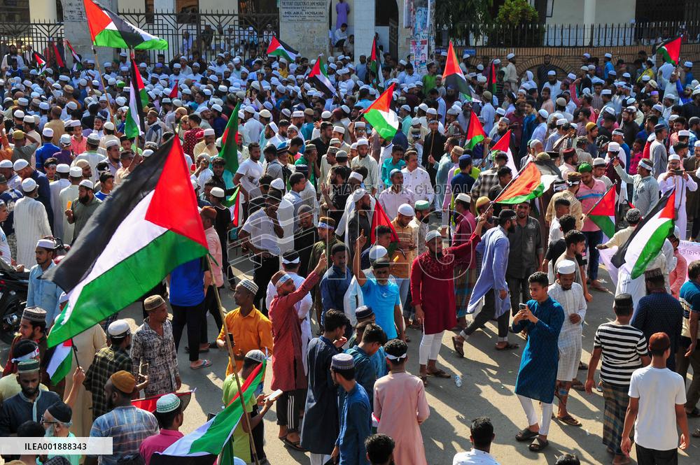 Protest Against the Israel Attacks - Bangladesh