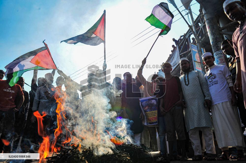 Protest Against the Israel Attacks - Bangladesh