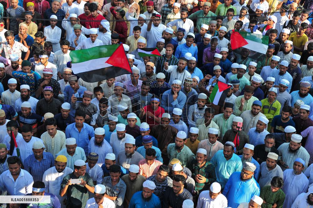 Protest Against the Israel Attacks - Bangladesh