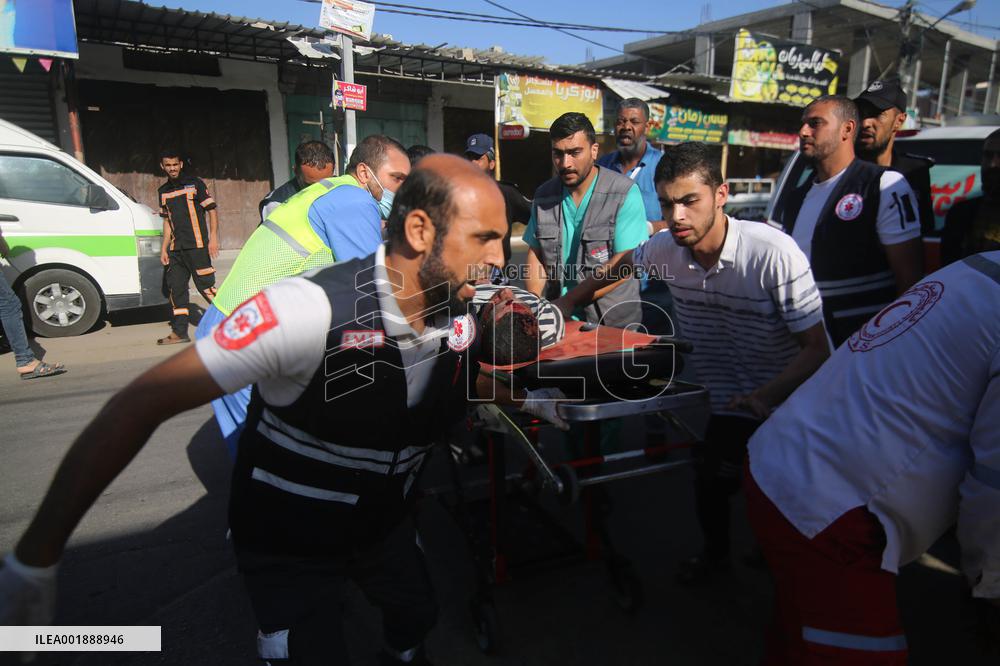 MIDEAST-GAZA-RAFAH-PALESTINIAN-ISRAELI CONFLICT