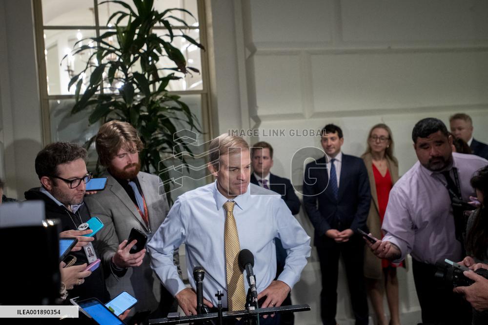Jordan Pushed Out As Speaker Nominee - Washington