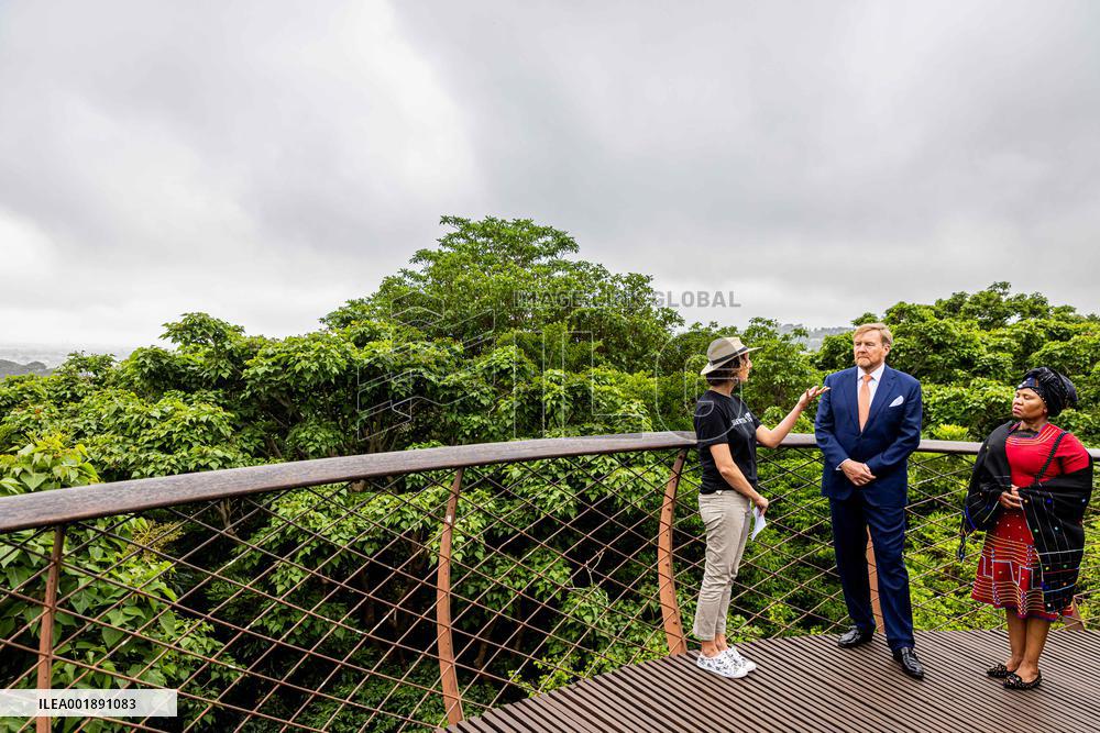 Dutch Royals Visit The Kirstenbosch National Botanical Garden - Cape Town