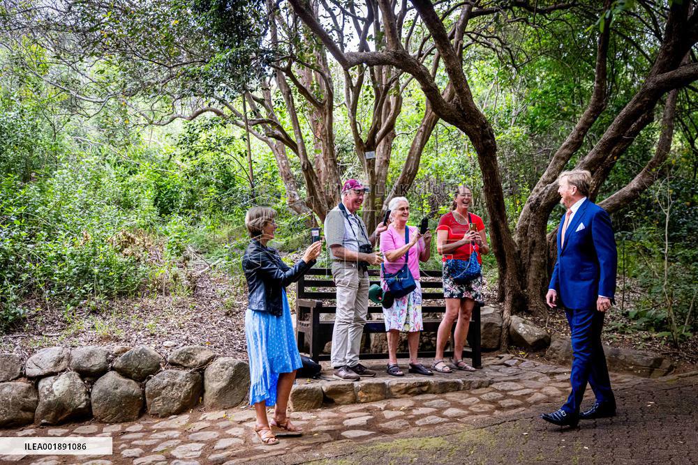Dutch Royals Visit The Kirstenbosch National Botanical Garden - Cape Town
