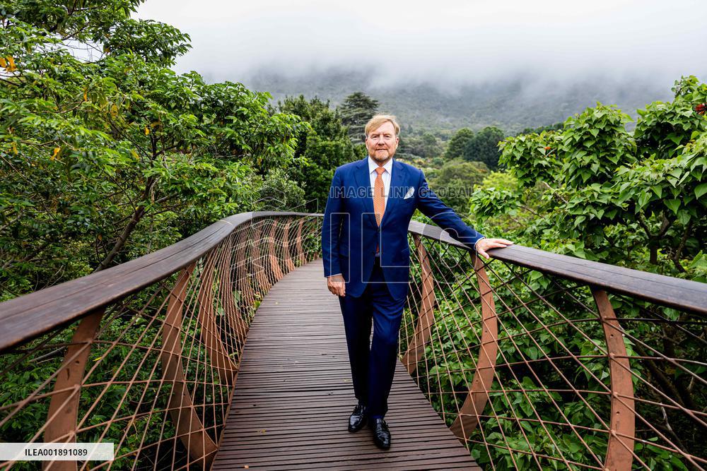 Dutch Royals Visit The Kirstenbosch National Botanical Garden - Cape Town