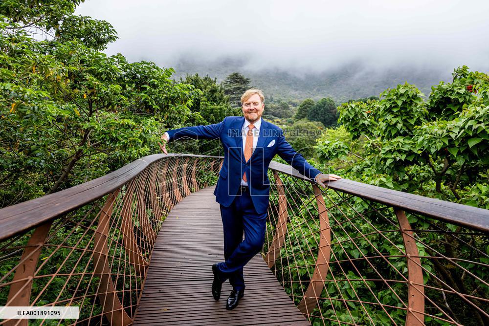 Dutch Royals Visit The Kirstenbosch National Botanical Garden - Cape Town