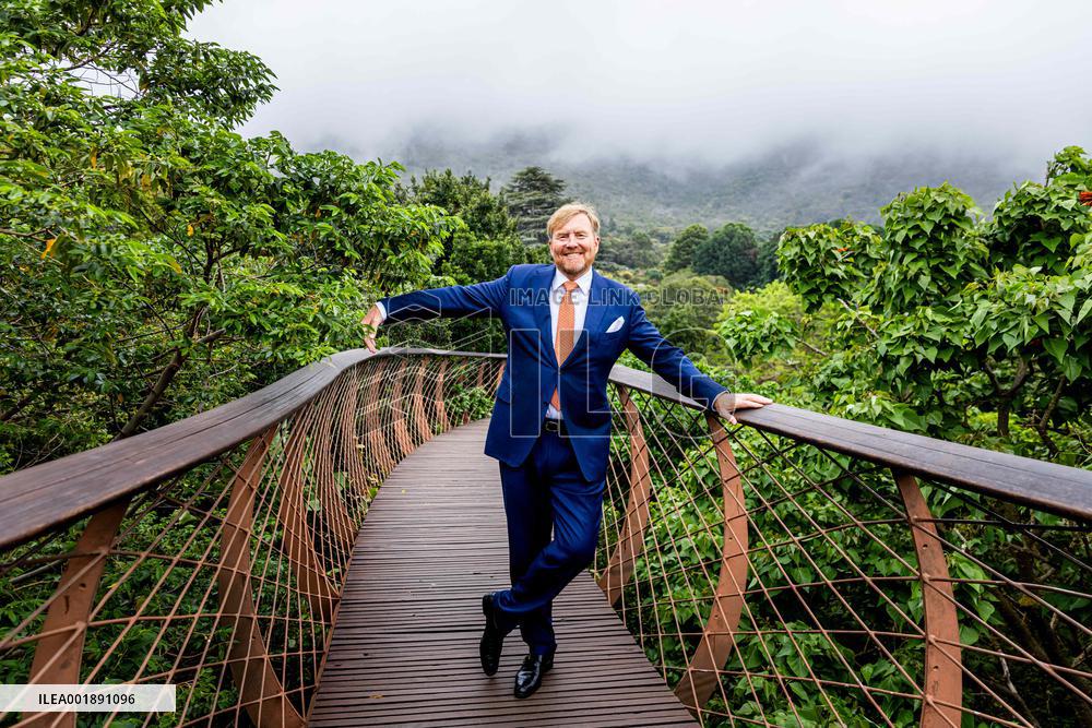 Dutch Royals Visit The Kirstenbosch National Botanical Garden - Cape Town
