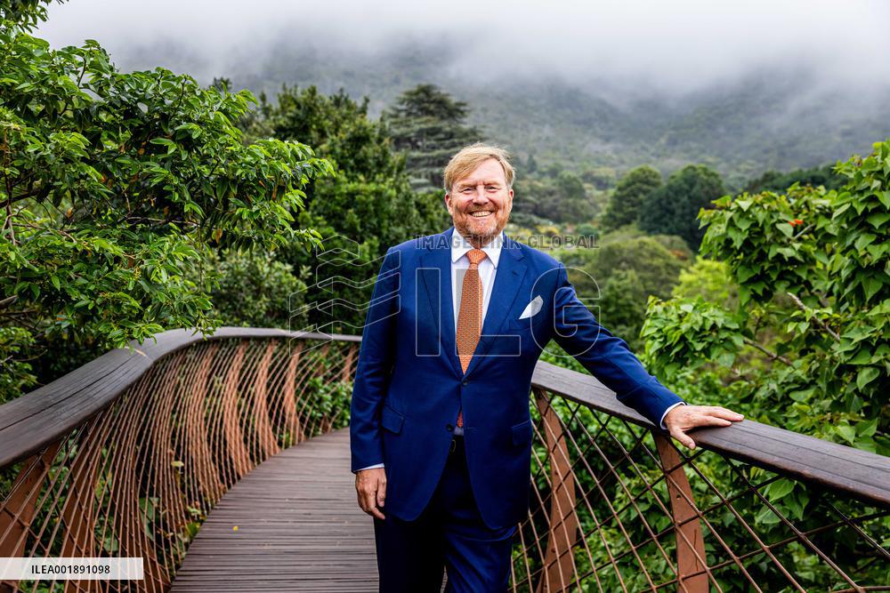 Dutch Royals Visit The Kirstenbosch National Botanical Garden - Cape Town