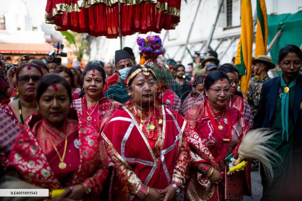 NEPAL-KATHMANDU-DASHAIN FESTIVAL