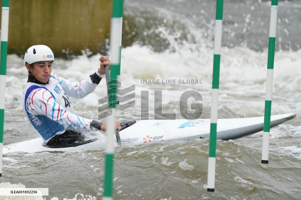 French Championships Slalom And Kayak Cross