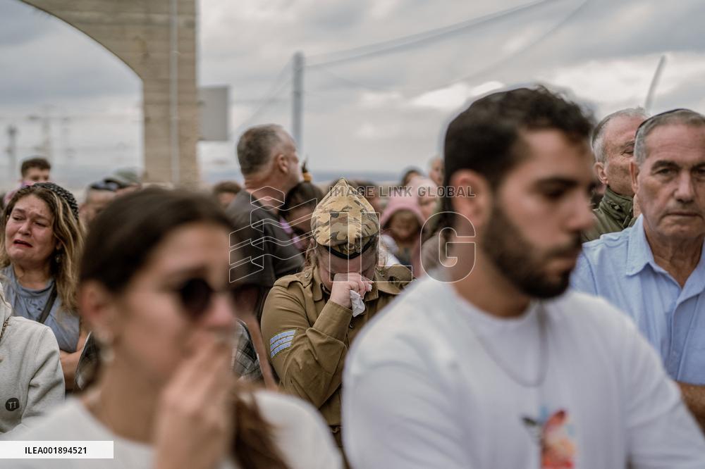 Funeral Of A Israeli Soldier