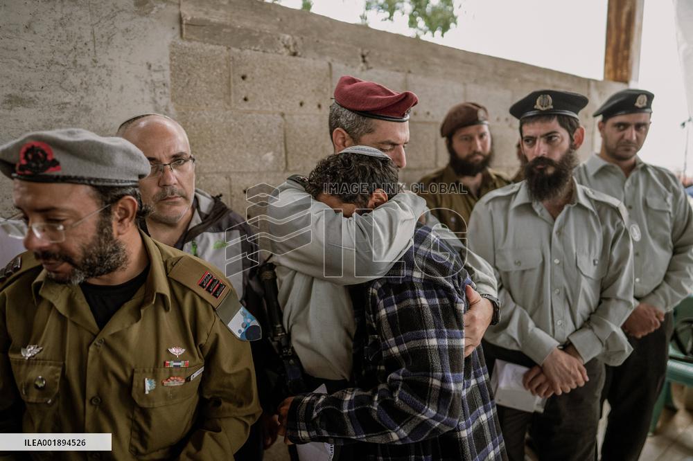 Funeral Of A Israeli Soldier