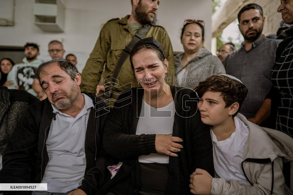 Funeral Of A Israeli Soldier