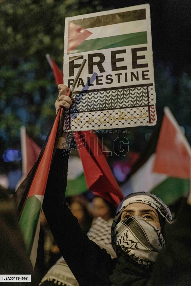 Pro-Palestinian Rally - Istanbul