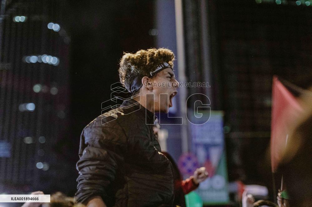 Pro-Palestinian Rally - Istanbul
