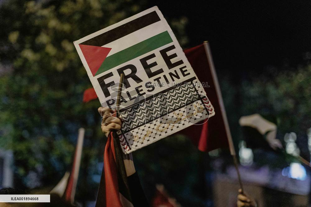 Pro-Palestinian Rally - Istanbul