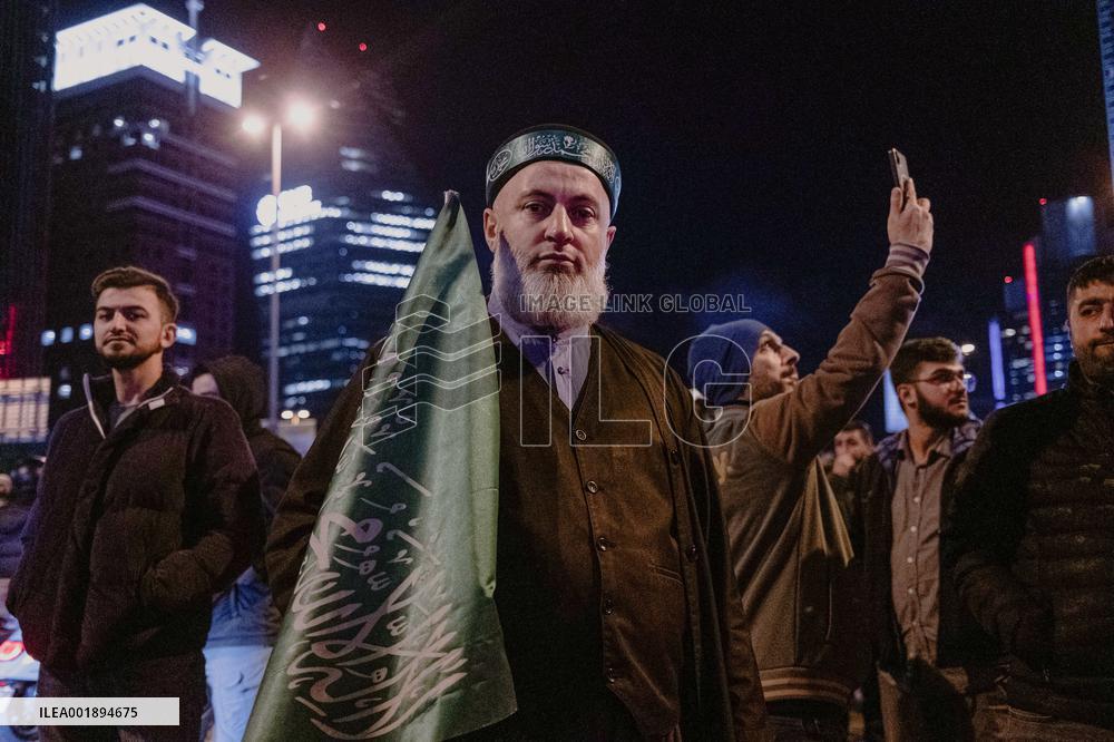 Pro-Palestinian Rally - Istanbul