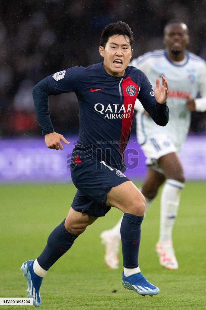 Ligue 1 match between, Paris Saint Germain  PSG v RC Strasbourg