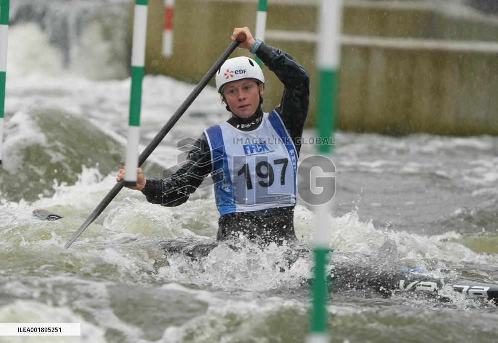 French Championships Slalom And Kayak Cross