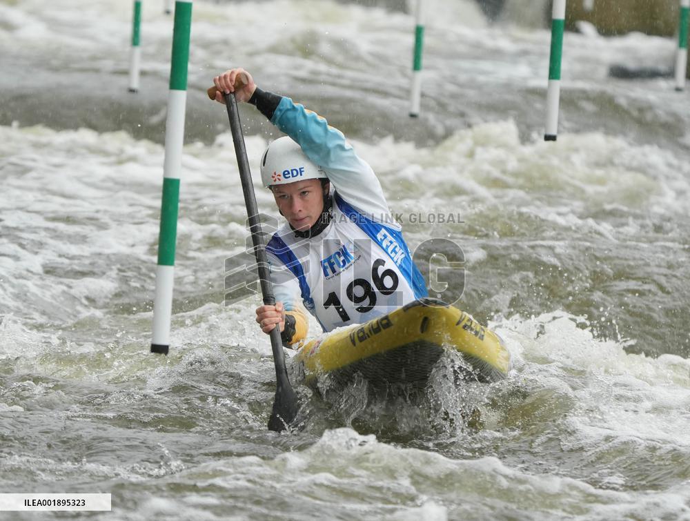 French Championships Slalom And Kayak Cross