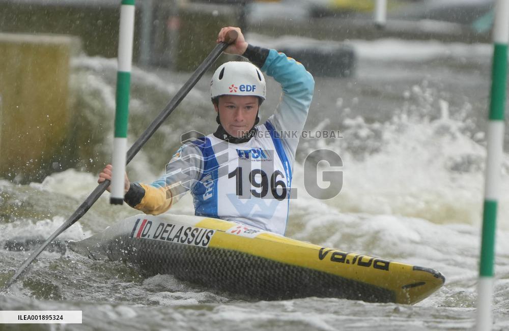 French Championships Slalom And Kayak Cross