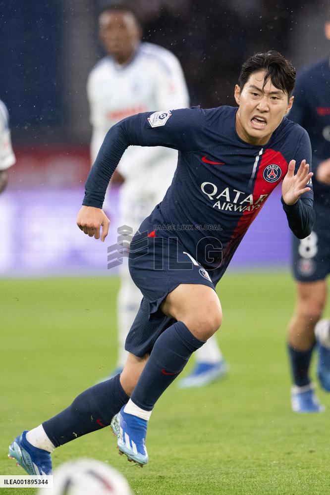 Ligue 1 match between, Paris Saint Germain  PSG v RC Strasbourg